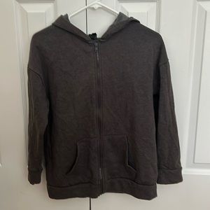 target, art class hoodie. (dark) grey color, girls large